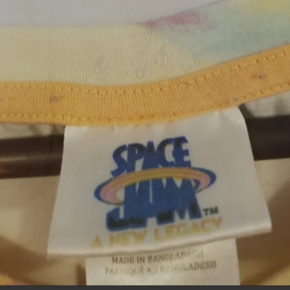 SPACE JAM Looney Tunes Tie Dye T-Shirt - Picture 2 of 6